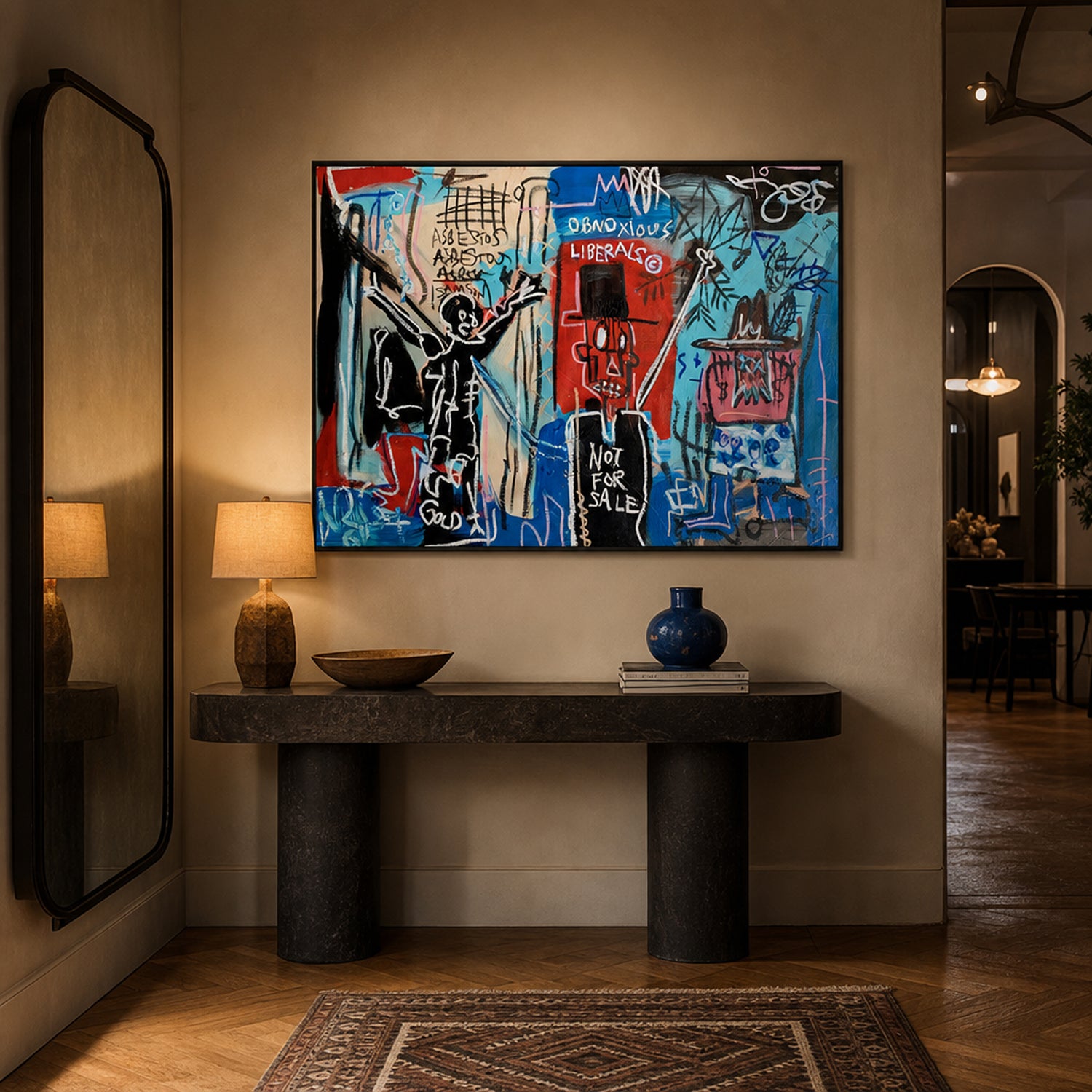 Obnoxious Liberals Large Format Original Painting | Neo-Expressionist Street Art Mixed Media | Mofisto