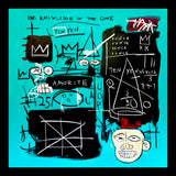 JMB Amorite Original Hand-Painted Artwork | Neo-Expressionist Basquiat Text Art Mixed Media on Canvas | Mofisto