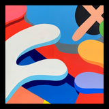 Of Kawz It Is Original Hand-Painted Artwork | Figurative Pop Art Mixed Media on Canvas | Mofisto