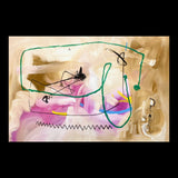 Your Own Sanctuary Original Hand-Painted Artwork | Abstract Gestural Mixed Media on Canvas | Mofisto
